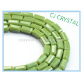 glass crystal beads,2015 popular rectangle beads,cheap glass beads